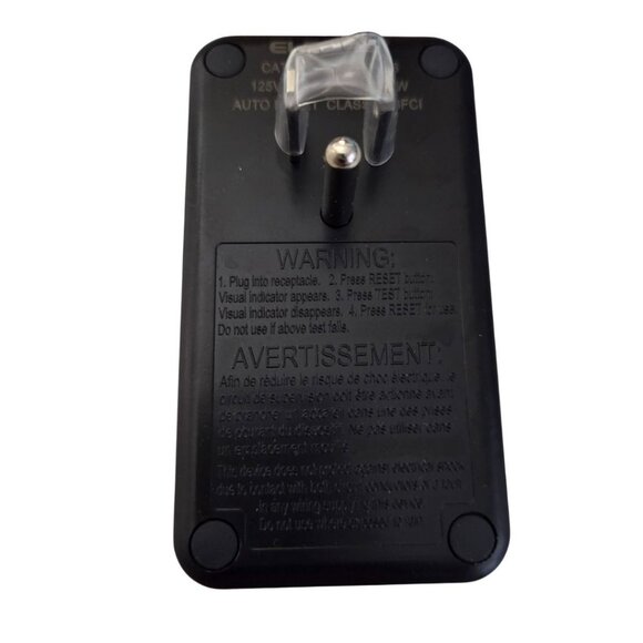 GFCI Adapter 15 AMP Single Outlet Grounded 3-Prong Indoor Use, Auto Reset NEW - Picture 5 of 6